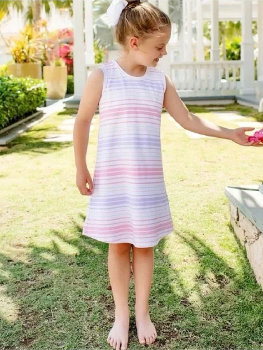 The Beaufort Bonnet Company Sleeveless Polly Play Dress Sz 11 (v1)